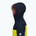 Pánská nepromokavá bunda MAMMUT Convey Tour HS zeleno-tmavě modrá 3