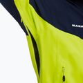 Pánská nepromokavá bunda MAMMUT Convey Tour HS zeleno-tmavě modrá 4