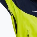 Pánská nepromokavá bunda MAMMUT Convey Tour HS zeleno-tmavě modrá 7