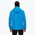 Pánská bunda do deště Mammut Taiss HS s kapucí glacier blue 2