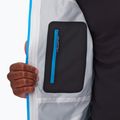 Pánská bunda do deště Mammut Taiss HS s kapucí glacier blue 8