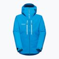 Pánská bunda do deště Mammut Taiss HS s kapucí glacier blue 9