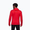Pánská trekingová mikina Mammut Taiss Light ML s kapucí mammut red 2