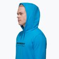 Pánská mikina Mammut ML Hoody Logo glacier blue 4