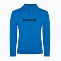 Pánská mikina Mammut ML Hoody Logo glacier blue 5