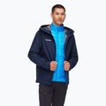Pánská bunda 3 v 1 Mammut Convey 3 in 1 HS Hooded marine/ glacier blue