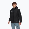Pánská nepromokavá bunda Mammut Treeline HS Hooded black 3