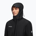 Pánská nepromokavá bunda Mammut Treeline HS Hooded black 4
