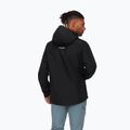 Pánská nepromokavá bunda Mammut Crater Light HS Hooded Jacket Men black 2