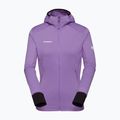 Dámská trekingová mikina Mammut Taiss Light ML Hooded lavandin black 5