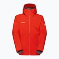 Pánská bunda do deště Mammut Linard Light HS s kapucí mammut red