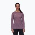 Dámské tričko Longsleeve Mammut Tree Wool FL flux melange 01700