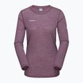 Dámské tričko Longsleeve Mammut Tree Wool FL flux melange 01700