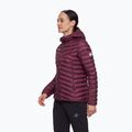 Dámská zateplená bunda Mammut Albula IN Hooded wine/black 3