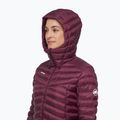 Dámská zateplená bunda Mammut Albula IN Hooded wine/black 4