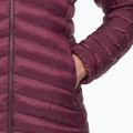 Dámská zateplená bunda Mammut Albula IN Hooded wine/black 5