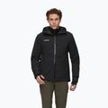 Pánská nepromokavá bunda Mammut Linard HS Thermo Hooded Jacket Men black