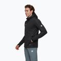 Pánská softshellová bunda Mammut Ultimate VIII Softshell Hooded black 3