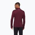 Pánská mikina Mammut Taiss Light ML burgundy/black 2