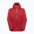 Pánská větrovka Mammut Ducan HS Hooded dark mammut red 8