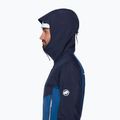 Pánská nepromokavá bunda Mammut Crater IV HS Hooded sweatshirt/marine 5
