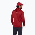 Pánská trekingová mikina Mammut Crag ML Hooded dark mammut red 3