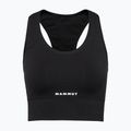 Termoaktivní sportovní podprsenka Mammut All-Mountain Seamless BL Sport black/white 4