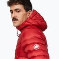 Pánská zateplená bunda Mammut Albula IN Hooded Jacket Men dark mammut red 6
