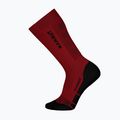 Ponožky Mammut Mountaineering Merino High Socks dark mammut red/black