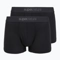 Pánské termo boxerky super.natural Tundra 175 2 páry jet black/jet black