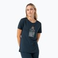 Dámské tričko super.natural Preikestolen Cliffs Tee blueberry/feather grey/copper