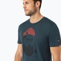 Pánské tričko super.natural Sailor Tee blueberry/jet black/high risk red 2