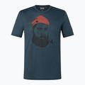 Pánské tričko super.natural Sailor Tee blueberry/jet black/high risk red 3