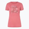 Dámské tričko super.natural Rock Flowers Tee mauvewood/various 4