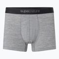 Pánské termo boxerky super.natural Tundra 175 cashmere grey melange
