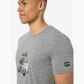 Pánské tričko na lezení super.natural Carski cashmere grey melange/various 4