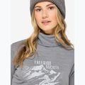 Dámský svetr Super.Natural Freeride Roll Neck cashmere grey melange / f. white / f. white 3