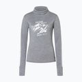 Dámský svetr Super.Natural Freeride Roll Neck cashmere grey melange / f. white / f. white 4
