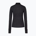 Dámské tričko Longsleeve super.natural KryTeeede Col T-Neck Light jet black/white/mountain trail gl/white 5