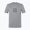 Pánské tričko na lezení super.natural Gogeanie cashmere grey melange/various 4
