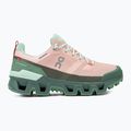 Dámské trekové boty On Cloudwander Waterproof pink-green 7398278 2