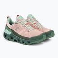 Dámské trekové boty On Cloudwander Waterproof pink-green 7398278 4