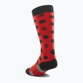 Dámské snowboardové ponožky ThirtyTwo Merino red/black 2