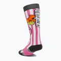 Dámské snowboardové ponožky ThirtyTwo Double pink/white 2