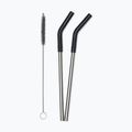 Brčka KLEAN KANTEEN Straw 8 mm 2 pcs. black