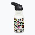 Dětská cestovní láhev Klean Kanteen Flip Seal Sport Cap Straw  355 ml leopard print