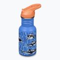 Dětská cestovní láhev Klean Kanteen Flip Seal Sport Cap Straw 355 ml Sharks in Shades 2