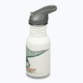Dětská cestovní láhev Klean Kanteen Flip Seal Sport Cap Straw 355 ml dino skate 2