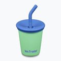 Hrnek KLEAN KANTEEN Steel Straw Lid 296 ml spring bud