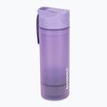 Cestovní láhev s filtrem  Bachgold Selfpress Waterfilter 500 ml lilla